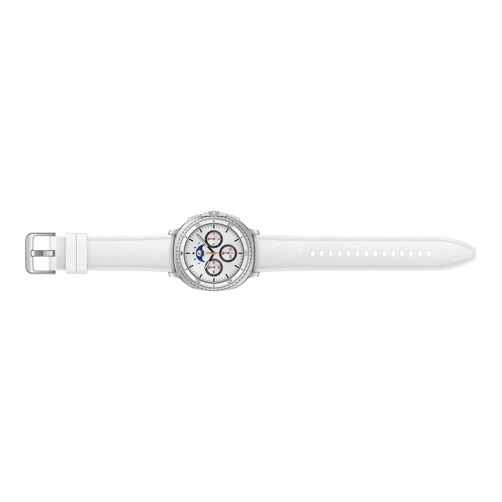Produktbild för Samsung Galaxy Watch8 Classic smart klocka med hybridband - 64 GB - vit