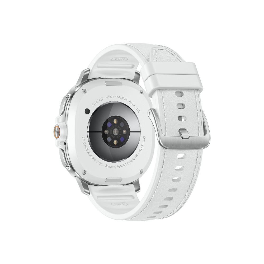 Produktbild för Samsung Galaxy Watch8 Classic smart klocka med hybridband - 64 GB - vit