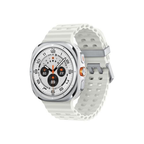 SAMSUNG Samsung Galaxy Watch Ultra - titanvitt - smart klocka med marinband - vit - 64 GB