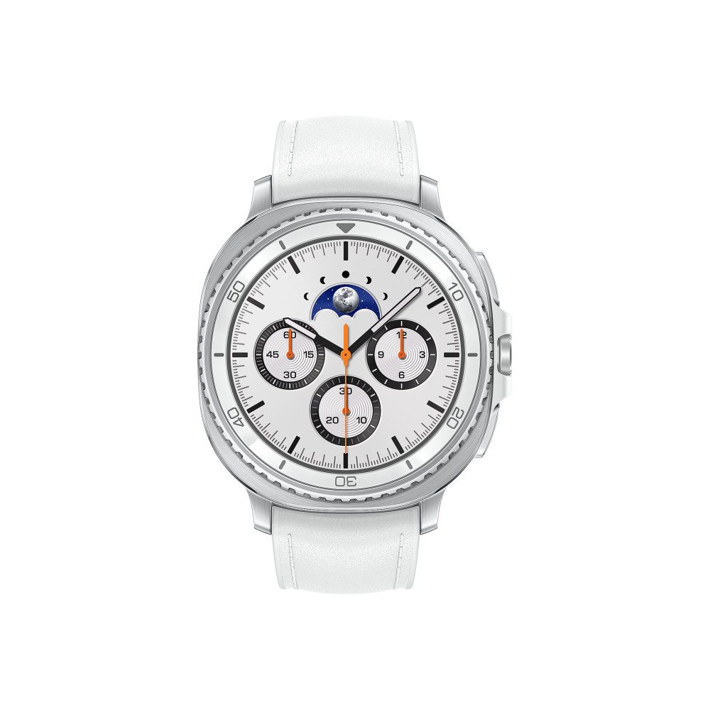 Produktbild för Samsung Galaxy Watch8 Classic smart klocka med hybridband - 64 GB - vit