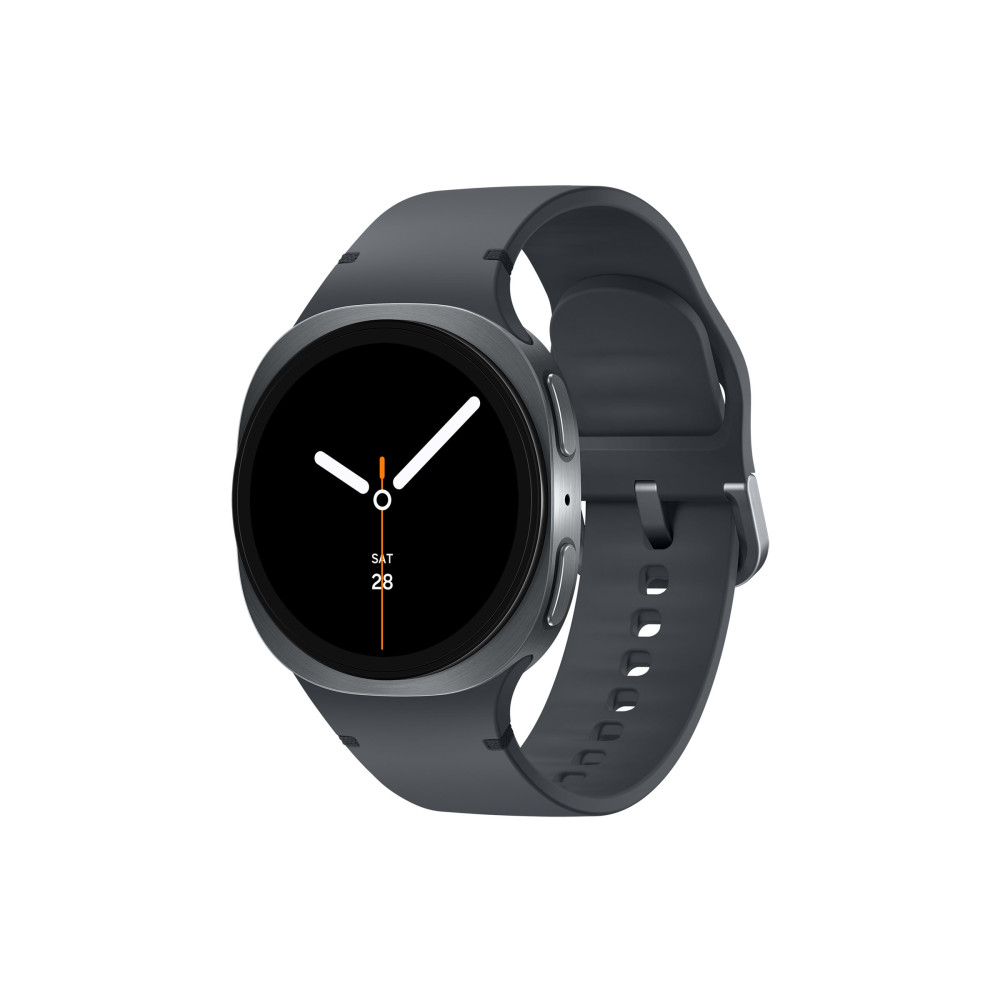 Produktbild för Samsung Galaxy Watch8 - grafit - smart klocka med sportband - grafit - 32 GB