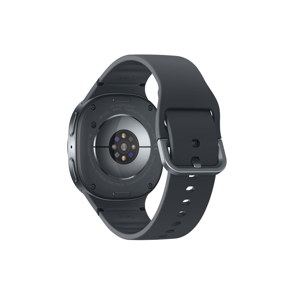 Produktbild för Samsung Galaxy Watch8 - grafit - smart klocka med sportband - grafit - 32 GB