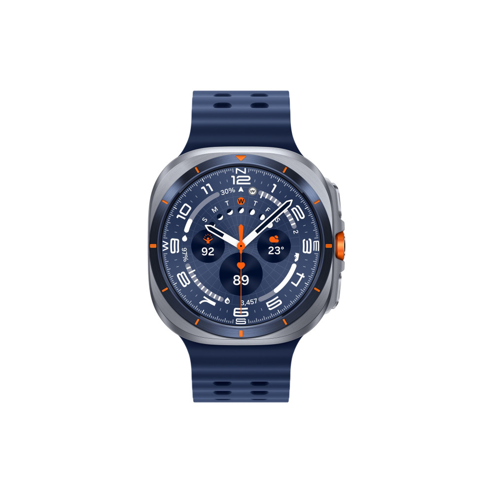 Produktbild för Samsung Galaxy Watch Ultra - titanblå - smart klocka med marinband - blå - 64 GB