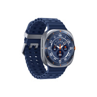 Produktbild för Samsung Galaxy Watch Ultra - titanblå - smart klocka med marinband - blå - 64 GB