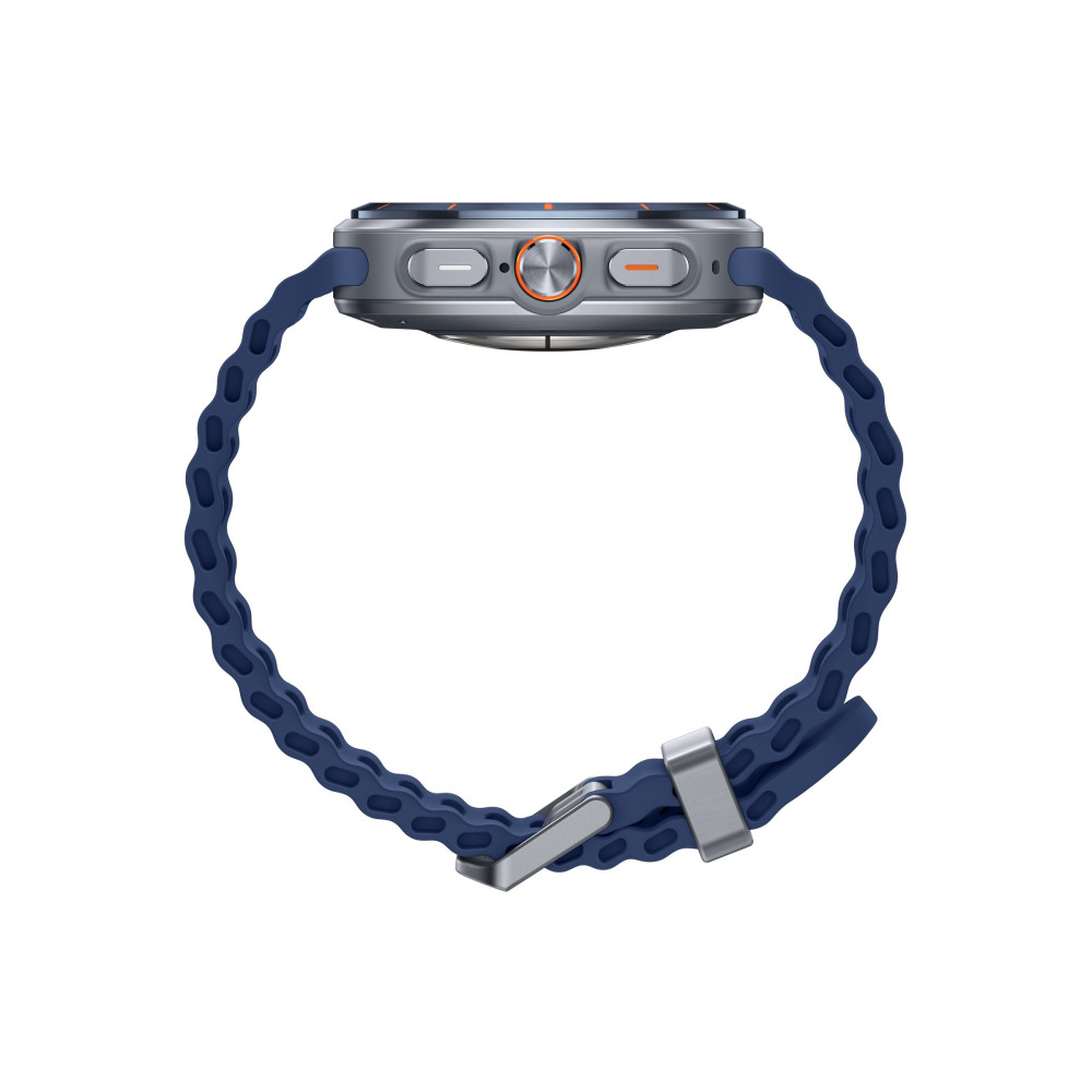 Produktbild för Samsung Galaxy Watch Ultra - titanblå - smart klocka med marinband - blå - 64 GB