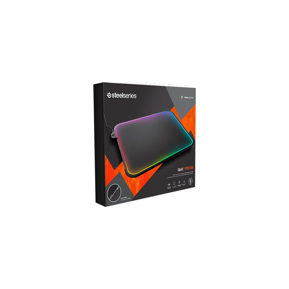 Produktbild för SteelSeries QcK Prism M - belyst musmatta