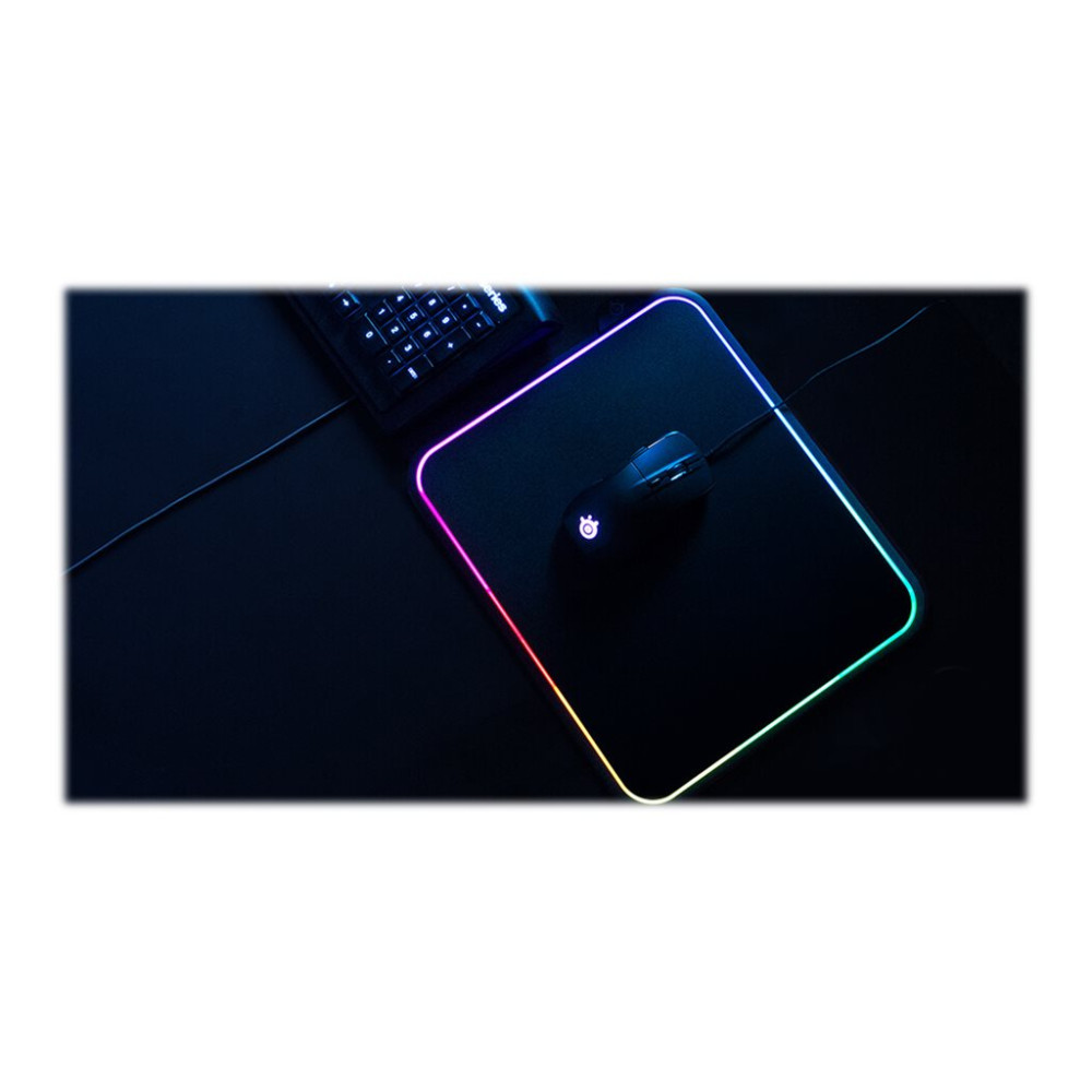 Produktbild för SteelSeries QcK Prism M - belyst musmatta