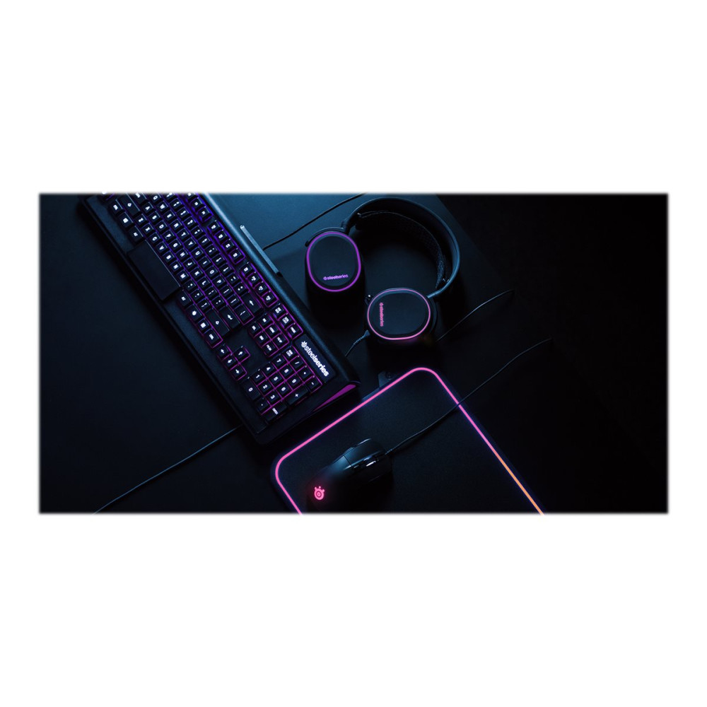 Produktbild för SteelSeries QcK Prism M - belyst musmatta