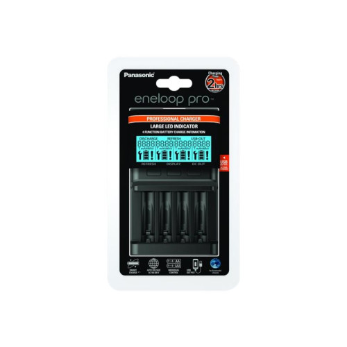 Panasonic Panasonic eneloop BQ-CC65E batteriladdare - USB