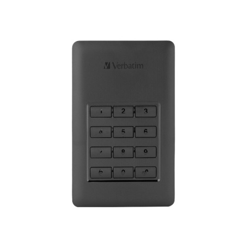 VERBATIM Verbatim Store 'n' Go Secure Portable HDD with Keypad Access - hårddisk - 2 TB - USB 3.1 Gen 1