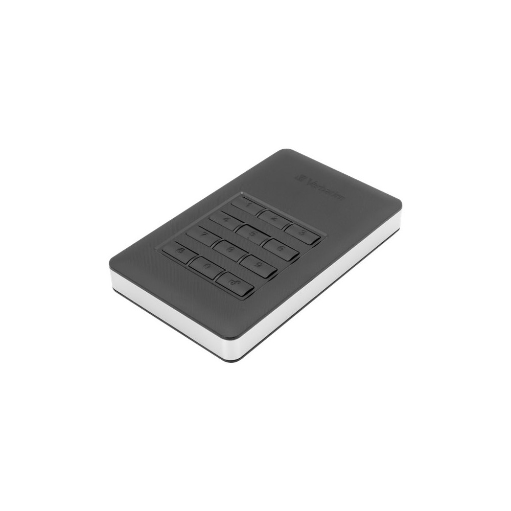 Produktbild för Verbatim Store 'n' Go Secure Portable HDD with Keypad Access - hårddisk - 2 TB - USB 3.1 Gen 1