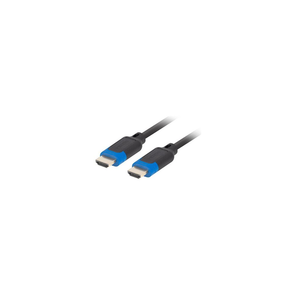 Produktbild för Lanberg HDMI-kabel med Ethernet - 3 m