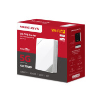 Produktbild för Mercusys MB520-5G V1 - trådlös router - WWAN - Wi-Fi 6, LTE - 5G, 4G - skrivbordsmodell