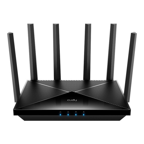 Cudy Cudy WR6500 - 1.0 - trådlös router - Wi-Fi 7 - skrivbordsmodell, väggmonterbar