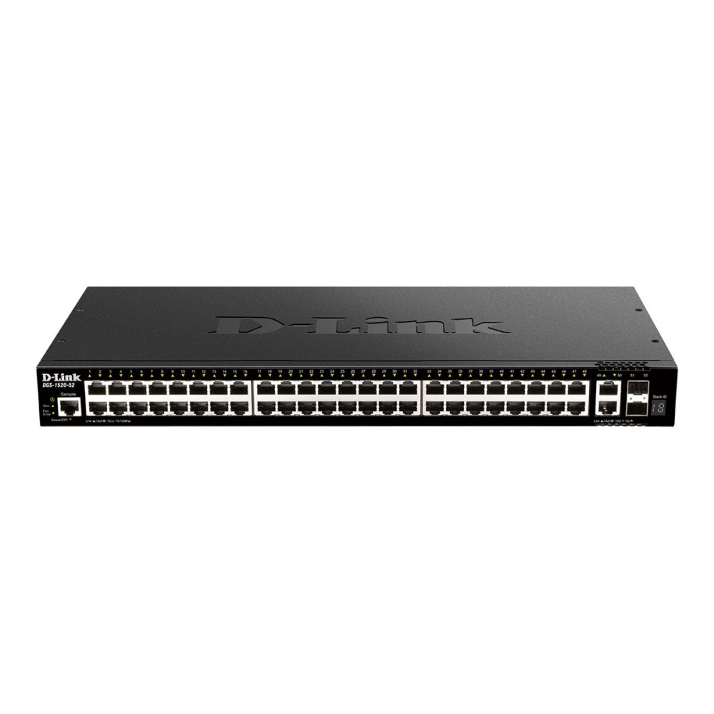Produktbild för D-Link DGS 1520-52 - switch - 52 portar - smart - rackmonterbar
