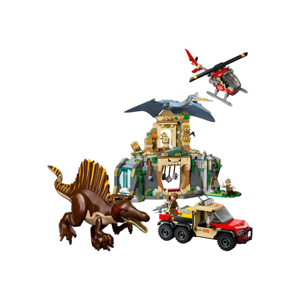Produktbild för LEGO Jurassic World 76976 - Spinosaurus & Quetzalcoatlus Luftexpedition - byggsats