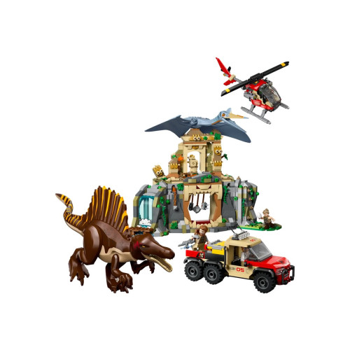 LEGO LEGO Jurassic World 76976 - Spinosaurus & Quetzalcoatlus Luftexpedition - byggsats