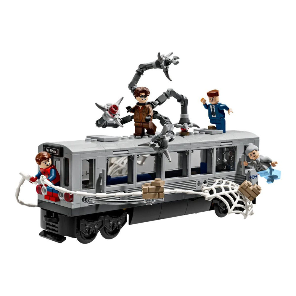 Produktbild för LEGO Marvel 76321 - Spider-Man vs. Doc Ock tunnelbaneszen - byggsats