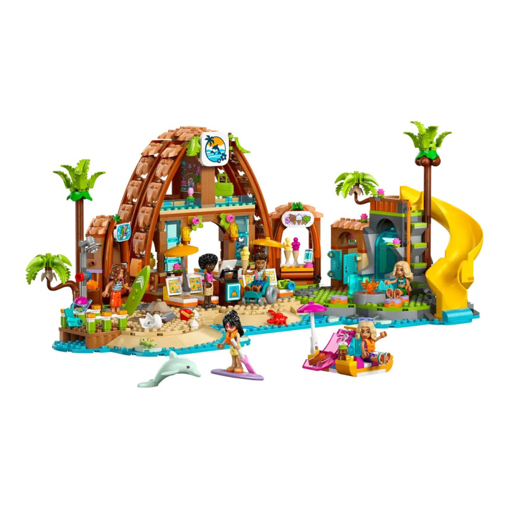 Produktbild för LEGO Friends 42673 - Familjesemester Strandresort - byggsats