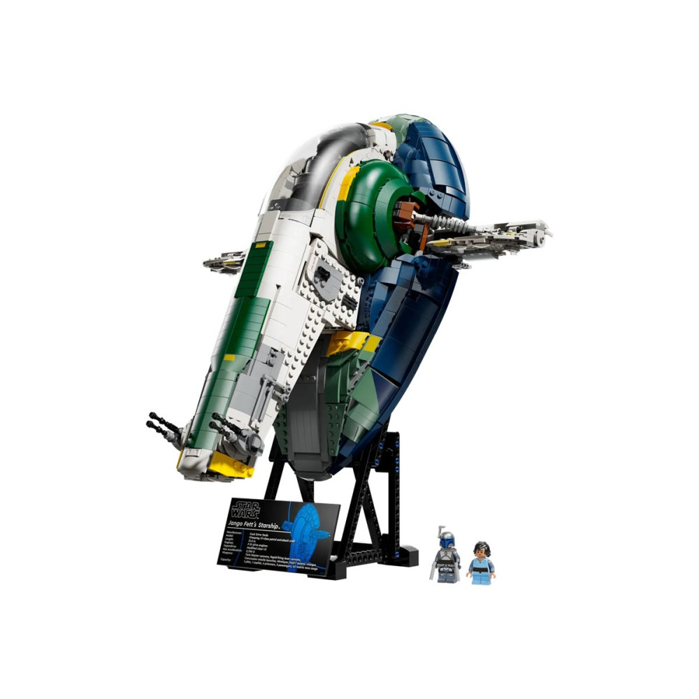 Produktbild för LEGO Star Wars 75409 - Jango Fetts Firespray-klass rymdskepp - byggsats