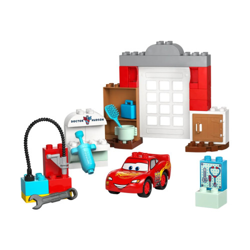 LEGO LEGO DUPLO Disney and Pixar Cars 10456 - McQueens besök på Docs garage - byggsats