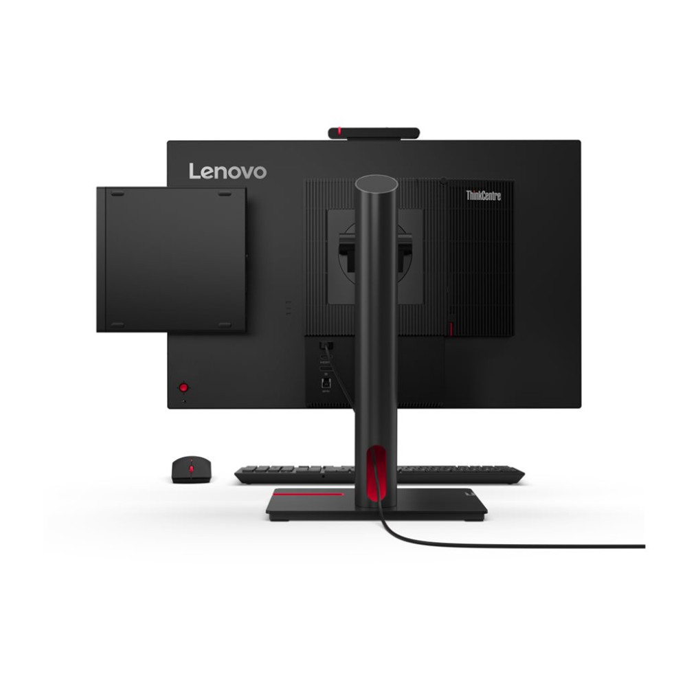 Produktbild för Lenovo ThinkCentre M70q Gen 5 - liten Core i3 i3-14100T 2.7 GHz - 8 GB - SSD 256 GB - Engelska - Europa