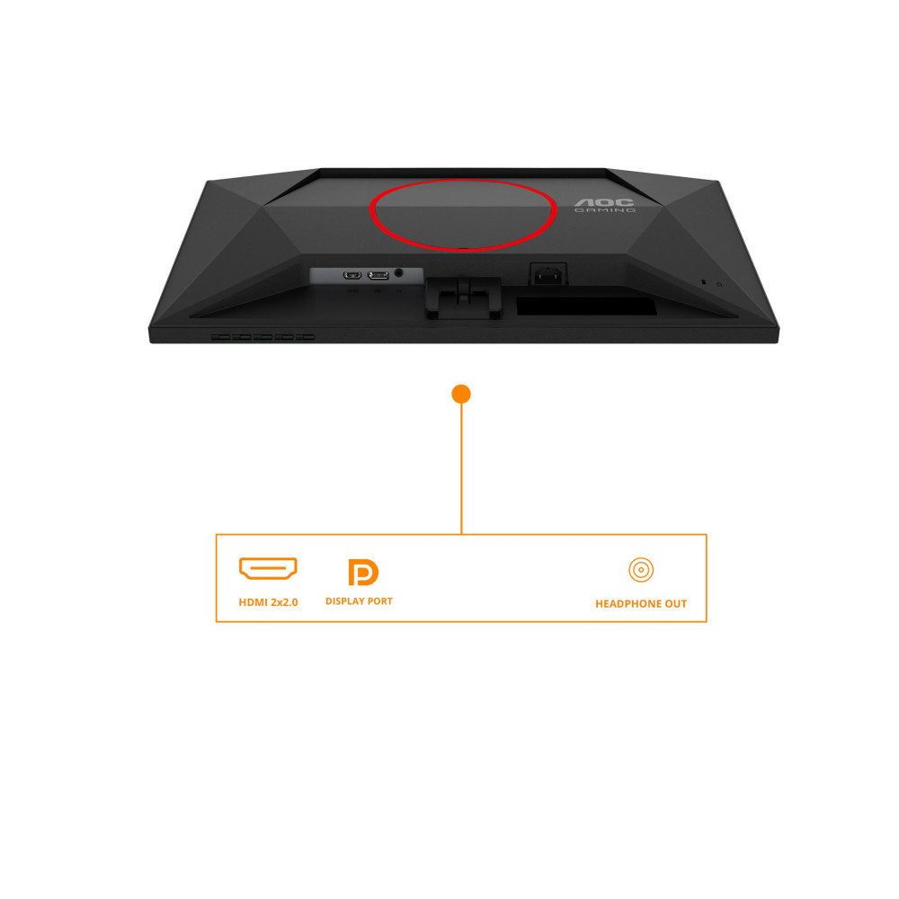 Produktbild för AOC Gaming 24G4HRE - LED-skärm - Full HD (1080p) - 24" - HDR