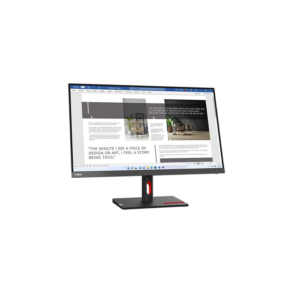 Produktbild för Lenovo ThinkVision S27i-30 - LED-skärm - Full HD (1080p) - 27"