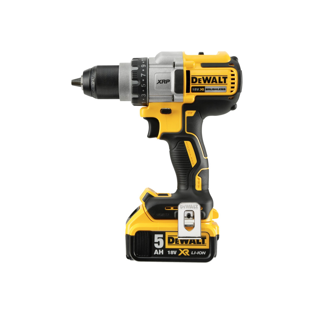 Produktbild för DeWALT XRP - borr/drivare - sladdlös - 3 hastigheter - 2 batterier
