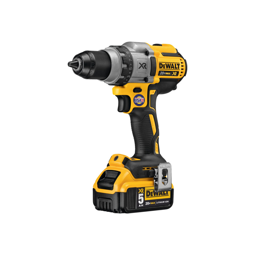 Produktbild för DeWALT XRP - borr/drivare - sladdlös - 3 hastigheter - 2 batterier
