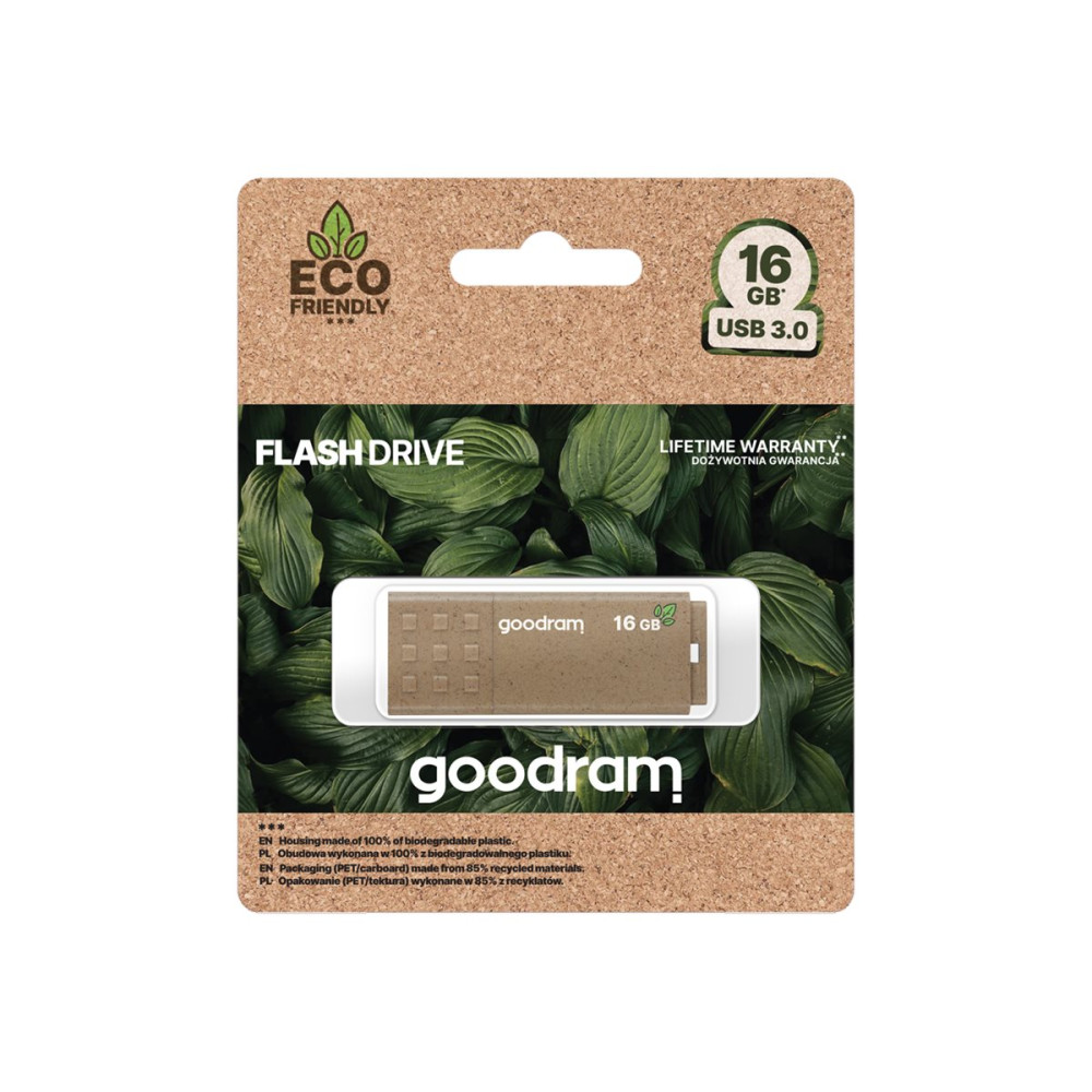 Produktbild för GOODRAM UME3 Eco Friendly - USB flash-enhet - 16 GB