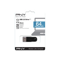 Produktbild för PNY Attaché 4 - USB flash-enhet - 64 GB
