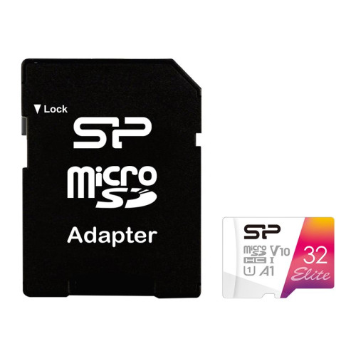 Silicon Power SILICON POWER Elite - flash-minneskort - 32 GB - microSDHC UHS-I