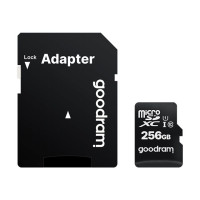 Produktbild för GOODRAM M1AA - flash-minneskort - 256 GB - mikroSDXC UHS-I
