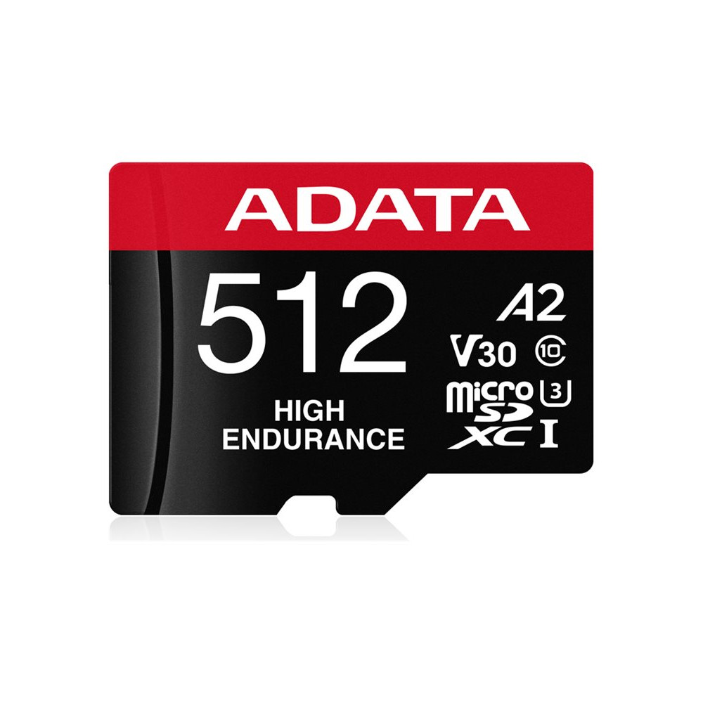 Produktbild för ADATA High Endurance - flash-minneskort - 512 GB - mikroSDXC UHS-I