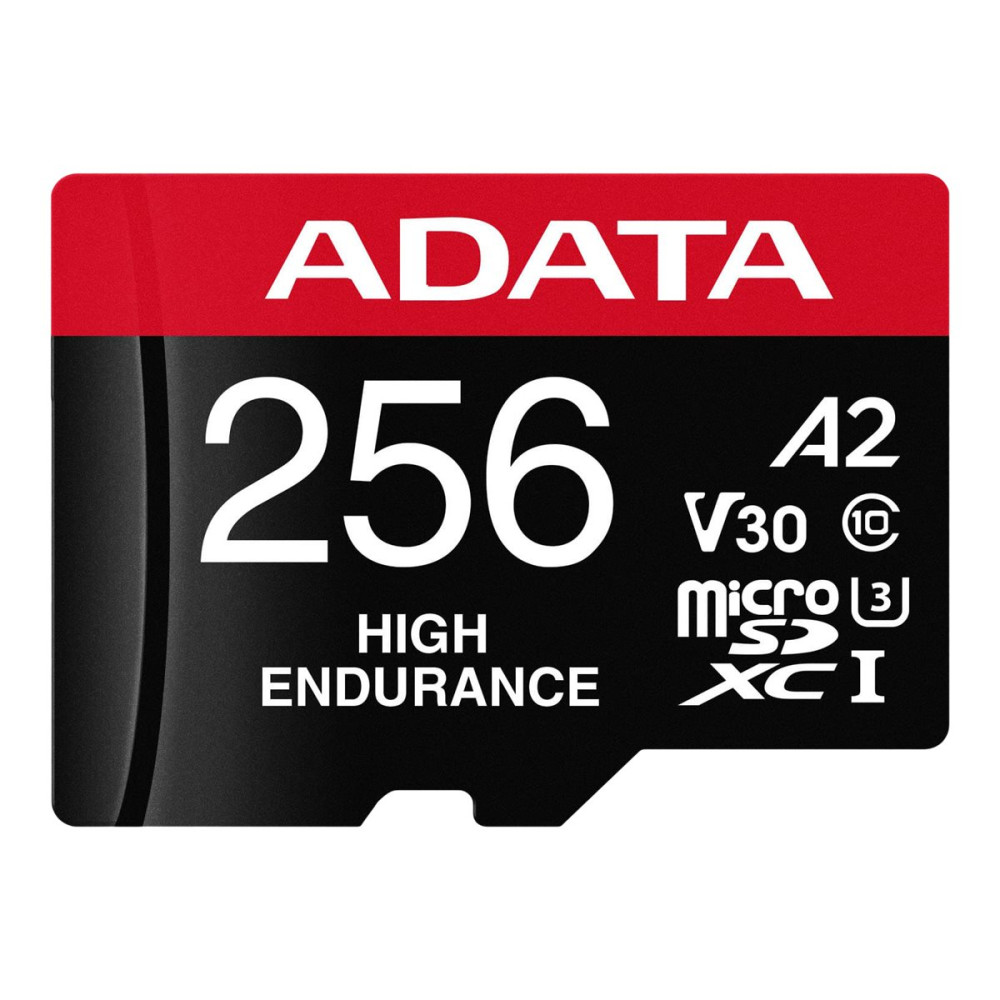 Produktbild för ADATA High Endurance - flash-minneskort - 256 GB - mikroSDXC UHS-I