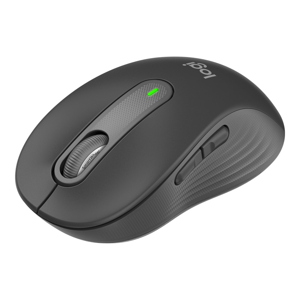 Produktbild för Logitech Signature M650 for Business - mus - 2.4 GHz, Bluetooth - grafit