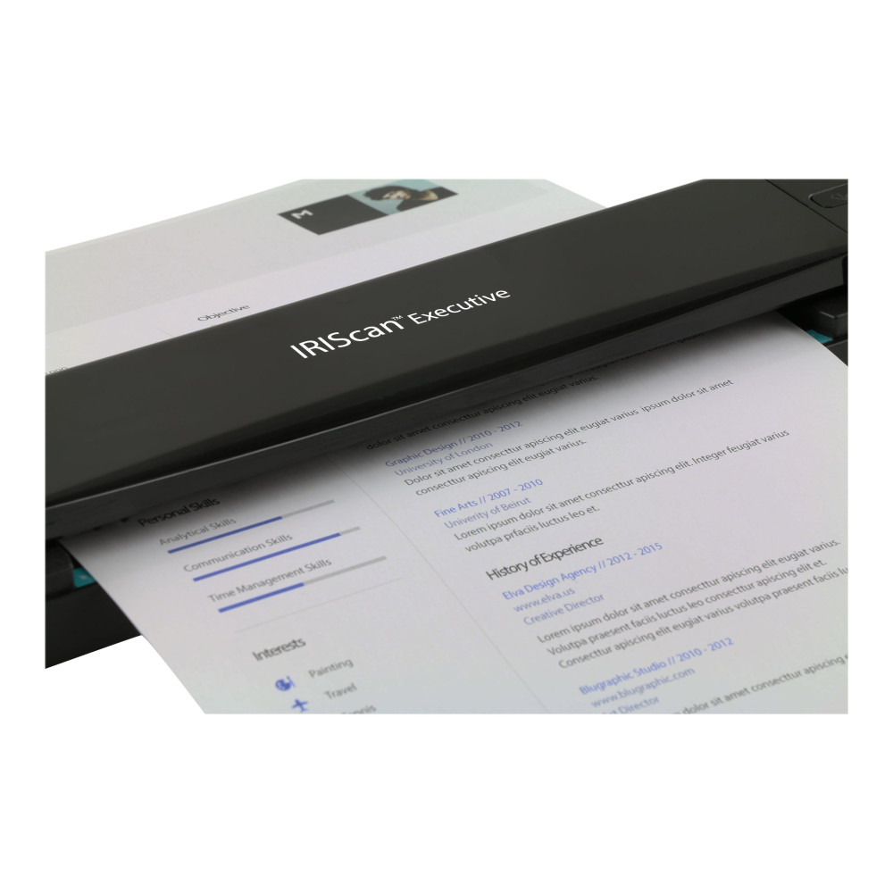Produktbild för IRIS IRIScan Executive 4 - arkmatad skanner - bärbar - USB 2.0