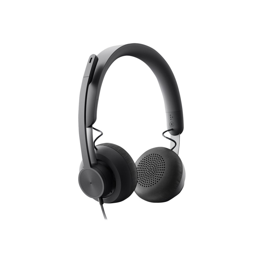 Produktbild för Logitech Zone Wired MSFT Teams - headset - USB-C