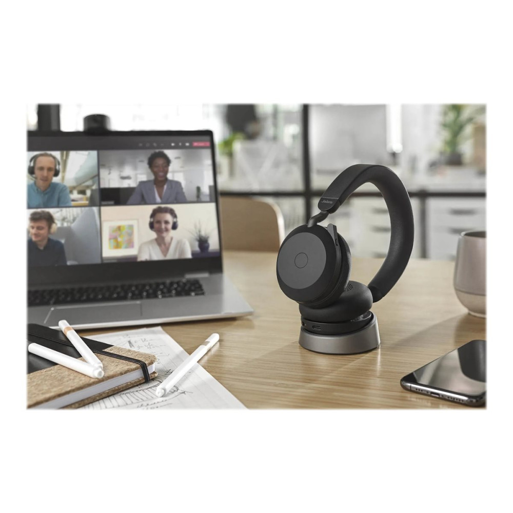 Produktbild för Jabra Evolve2 75 - headset - USB-C