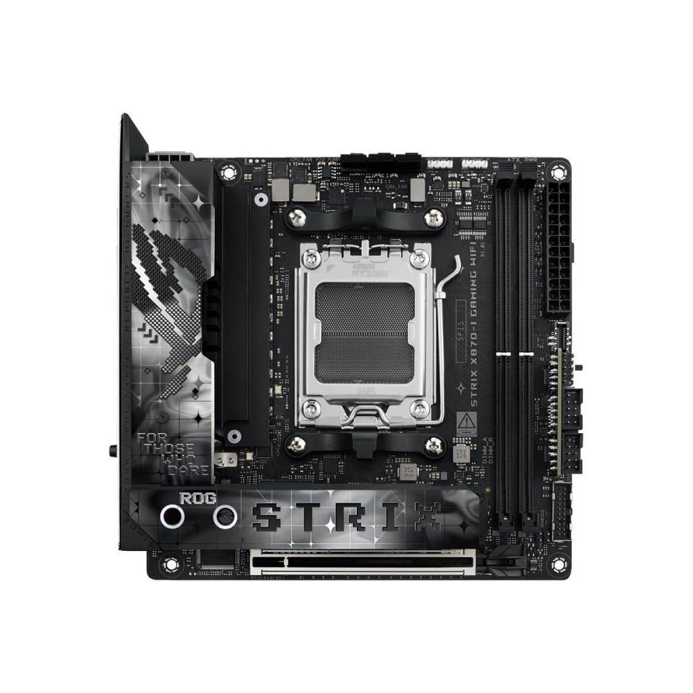 Produktbild för ASUS ROG STRIX X870-I GAMING WIFI - moderkort - mini ITX - Socket AM5 - AMD X870