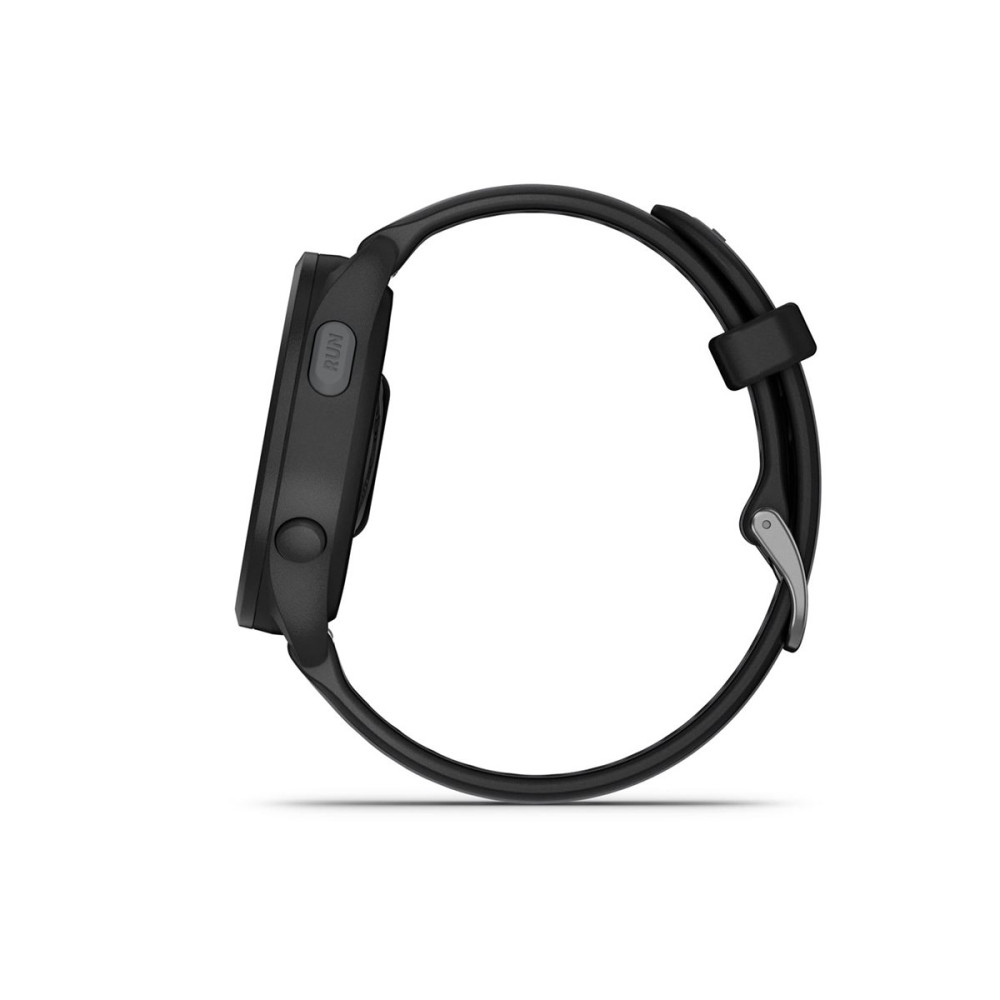 Produktbild för Garmin Forerunner 165 Music - svart - sportklocka med band - skiffergrå - 4 GB