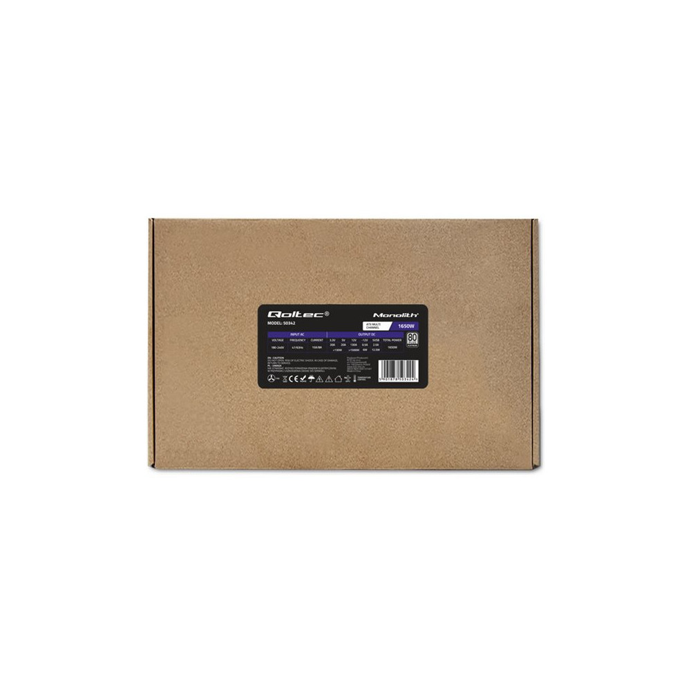 Produktbild för Qoltec Monolith - nätaggregat - effektiv - 1650 watt
