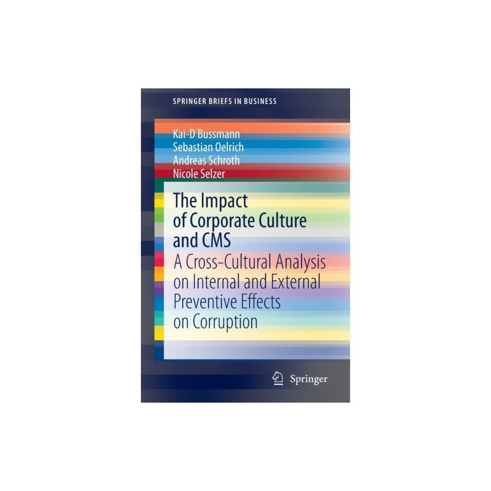 Produktbild för The Impact of Corporate Culture and CMS (häftad, eng)