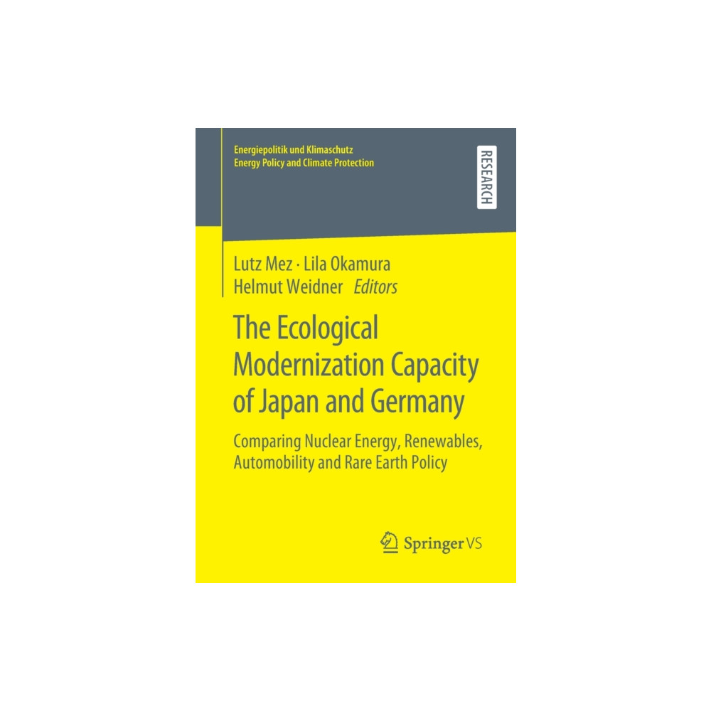 Produktbild för The Ecological Modernization Capacity of Japan and Germany (häftad, eng)