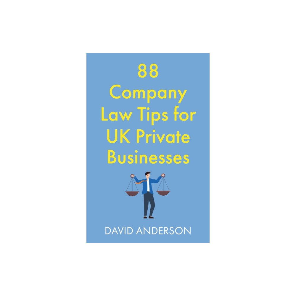 Produktbild för 88 Company Law Tips for UK Private Businesses (häftad, eng)