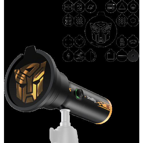 SMALLRIG SmallRig 5512 RF 10C Portable Focusable LED Video Light "BumbleBee Edition"