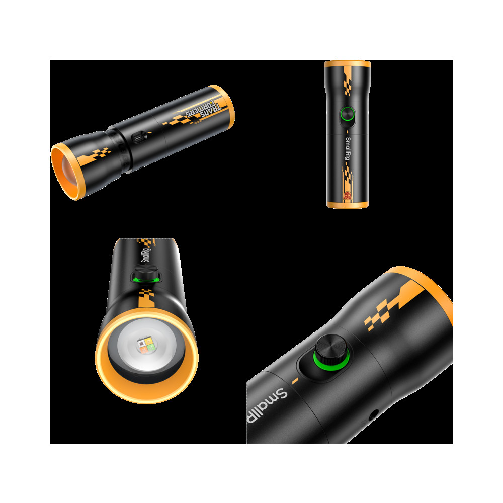 Produktbild för SmallRig 5512 RF 10C Portable Focusable LED Video Light "BumbleBee Edition"