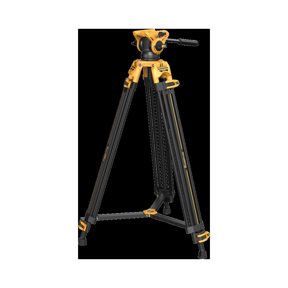 Produktbild för SmallRig 5523 Video Tripod with Heavy-Duty Fluid Head AD-01 (BumbleBee Edition）