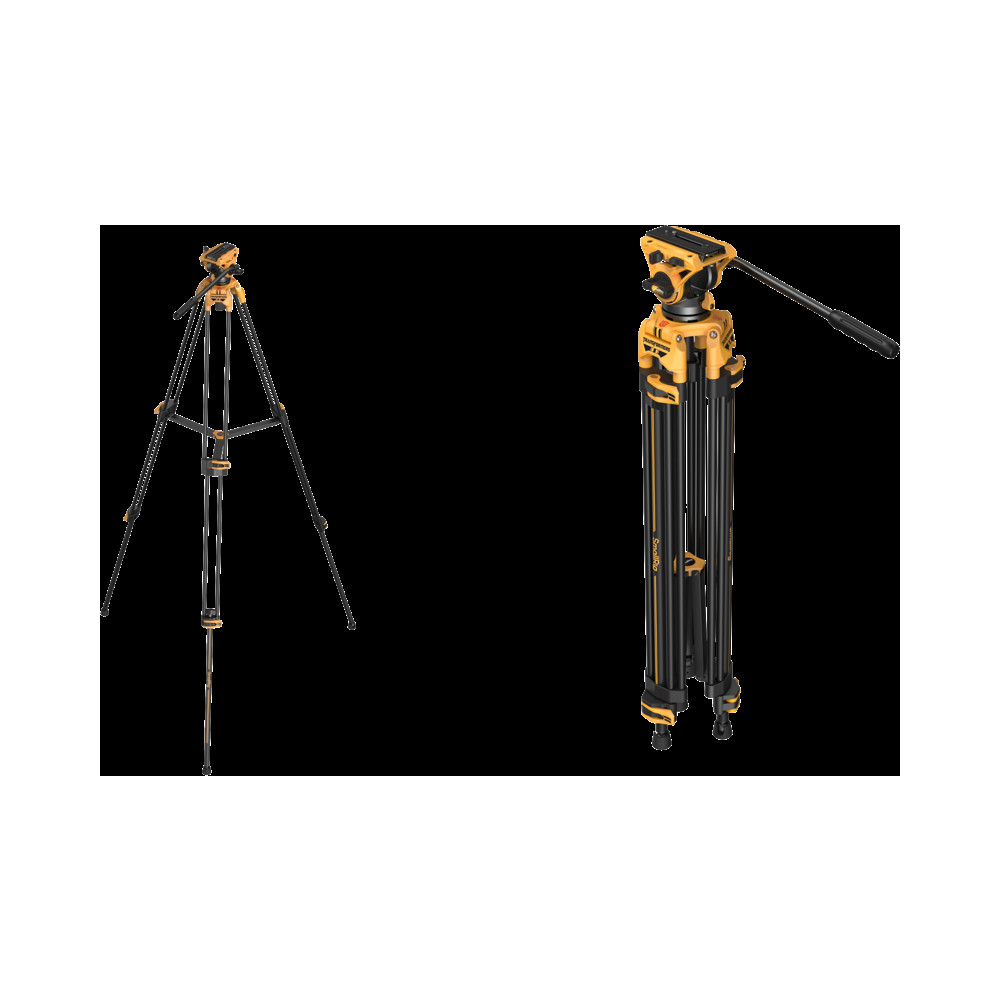 Produktbild för SmallRig 5523 Video Tripod with Heavy-Duty Fluid Head AD-01 (BumbleBee Edition）